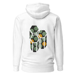 Causeway Columns - Unisex Hoodie White