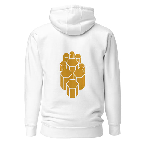 Stacks of Gold - Unisex Hoodie White