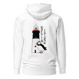 Calling at Rathlin - Unisex Hoodie White