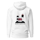 Rathlin Lighthouses - Unisex Hoodie White