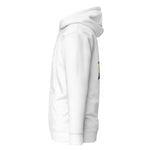 Black Bush Circle - Unisex Hoodie White