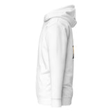 Black Bush Circle - Unisex Hoodie White